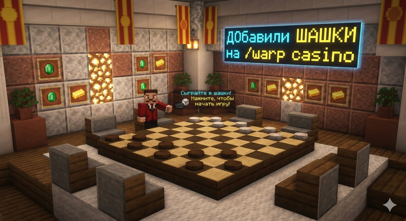 ⚡ ШАШКИ ТЕПЕРЬ В КАЗИНО! ⚡