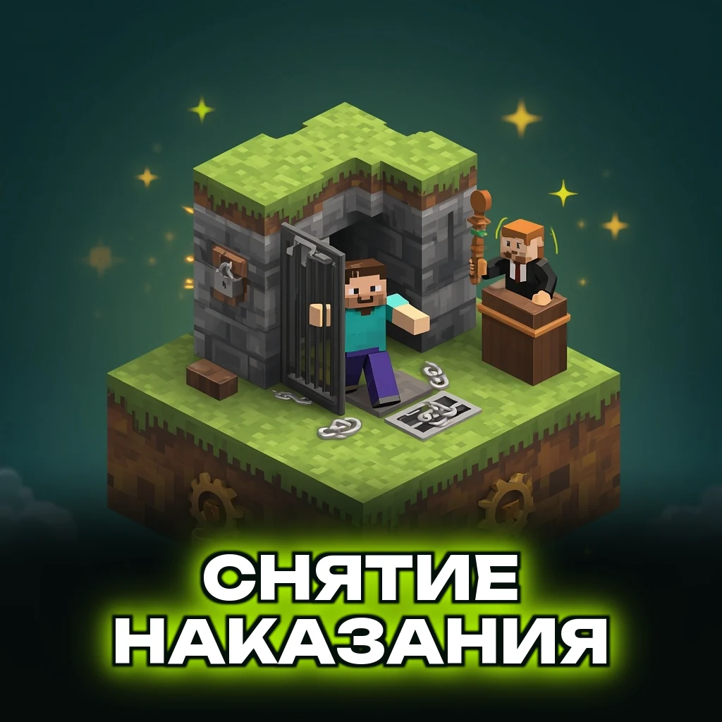 ⚖️ Снятие наказания ⚖️
