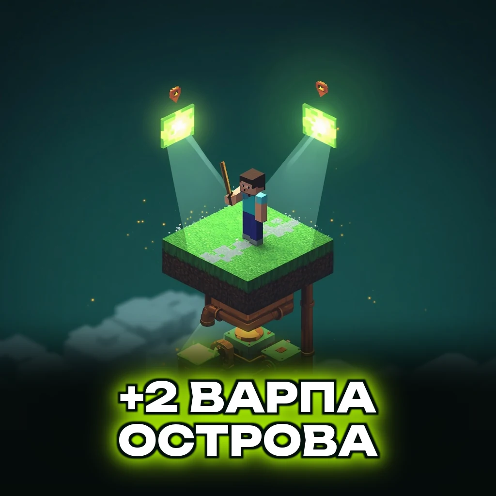 🗺️ +2 варпа острова 🗺️