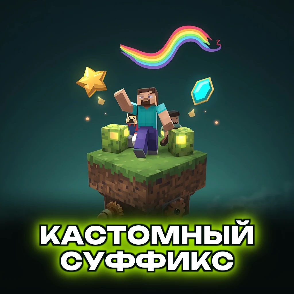 🔖 Кастомный суффикс 🔖